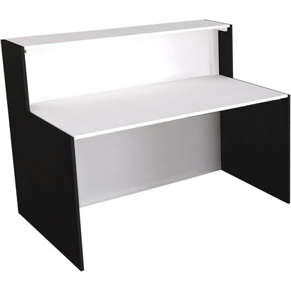 Artikelbild 5 für Kerkmann Empfangstheke BARI gerade, weiß, anthrazit 140,0 x 95,0 x 112,0 cm, Artikelnummer 698478