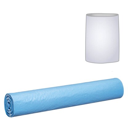 Artikelbild 2 für 3 + 1 GRATIS: Müllbeutel 120,0 l blau 18,0 µm, 3x 100 St. + GRATIS 1x 100 St., Artikelnummer 717482