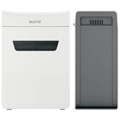 Artikelbild 9 für LEITZ IQ 6M Protect Premium Aktenvernichter mit Partikelschnitt P-5, 2 x 15 mm, bis 6 Blatt, weiß, Artikelnummer 436459