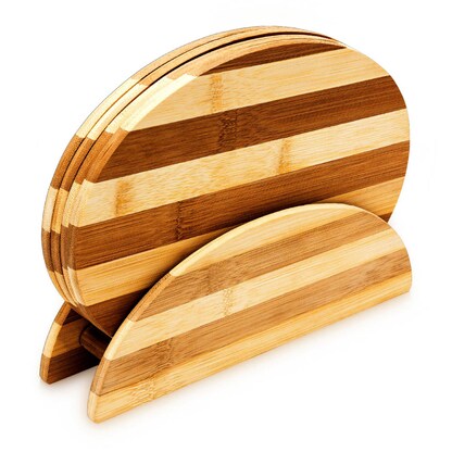 Artikelbild 7 für relaxdays Frühstücksbretter braun 25,0 x 18,0 cm 4-tlg., 4 St., Artikelnummer 471547