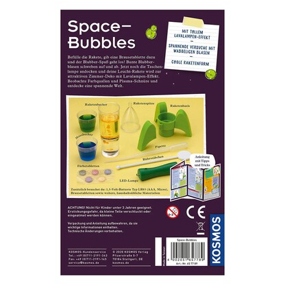 Artikelbild 3 für KOSMOS Experimentierkasten Space Bubbles mehrfarbig, Artikelnummer 474587