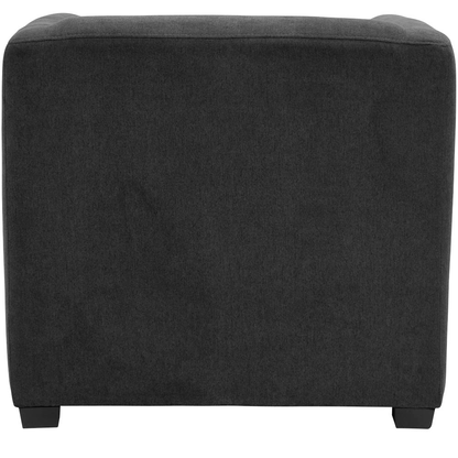 Artikelbild 5 für DOMO Collection Sessel BOB dunkelgrau schwarz Stoff 72,0 cm 75,0 cm, 1 St., Artikelnummer 764462