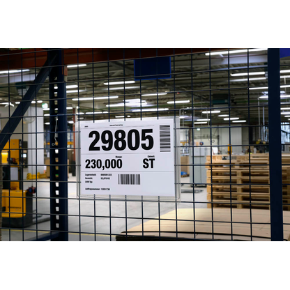 Artikelbild 2 für DURABLE Drahtbügeltaschen transparent A4, 50 St., Artikelnummer 553699