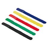 Artikelbild 1 für MediaRange Kabelbinder farbsortiert 21,5 cm x 1,6 cm, 5 St., Artikelnummer 348363