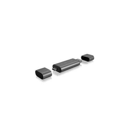 Artikelbild 3 für RaidSonic ICY BOX® IB-CR200-C Multi-microSD, SD, MultiMediaCard-Kartenleser grau, Artikelnummer 395147