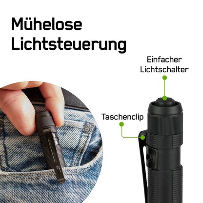 Artikelbild 4 für GP Discovery CP 21 LED Taschenlampe schwarz 11,5 cm, 1 St., Artikelnummer 760049