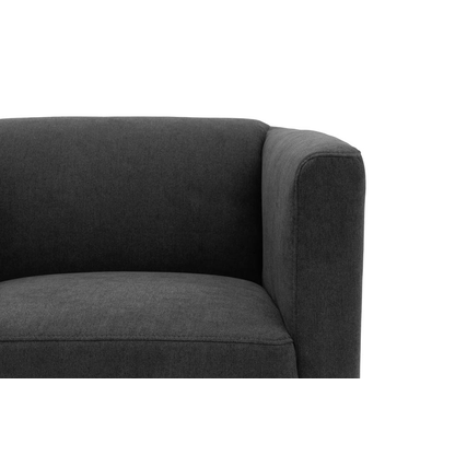 Artikelbild 6 für DOMO Collection Sessel BOB dunkelgrau schwarz Stoff 72,0 cm 75,0 cm, 1 St., Artikelnummer 764462