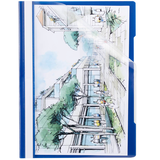 Artikelbild 1 für Schnellhefter Quality Kunststoff dunkelblau DIN A4, 1 St., Artikelnummer 252951