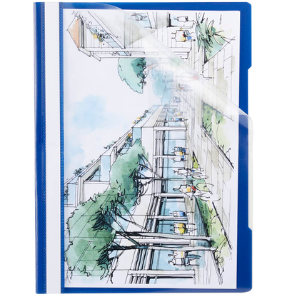 Artikelbild für Schnellhefter Quality Kunststoff dunkelblau DIN A4, 1 St., Artikelnummer 252951