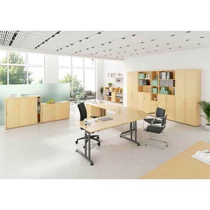 Artikelbild 5 für HAMMERBACHER Aktenregal Popular ahorn 80,0 x 40,0 x 74,8 cm, 1 St., Artikelnummer 991113