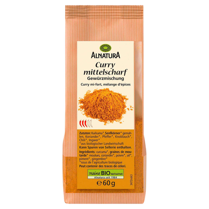 Artikelbild für ALNATURA Curry Bio-Gewürz, 60,0 g, Artikelnummer 293607