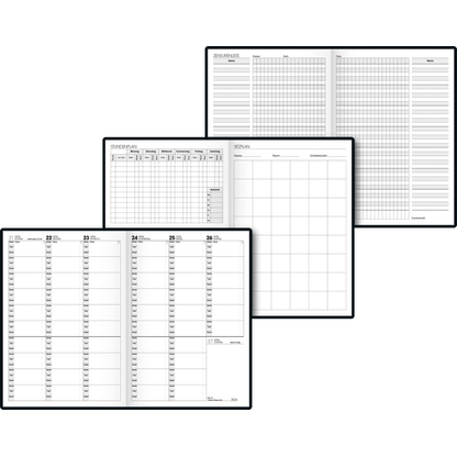 Artikelbild 4 für BRUNNEN Unterrichtsplaner Termin- und Unterrichtsplaner August 2025 bis Juli 2026 schwarz, 1 St., Artikelnummer 556627