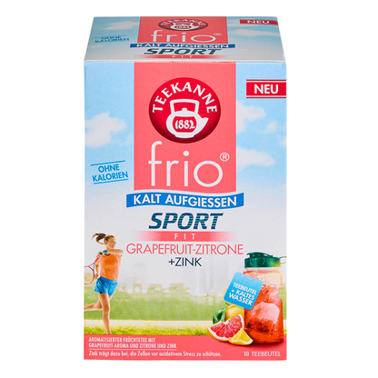 Artikelbild 3 für TEEKANNE frio Sport Fit Grapefruit Zitrone Tee kalt 18 Portionen, Artikelnummer 549572