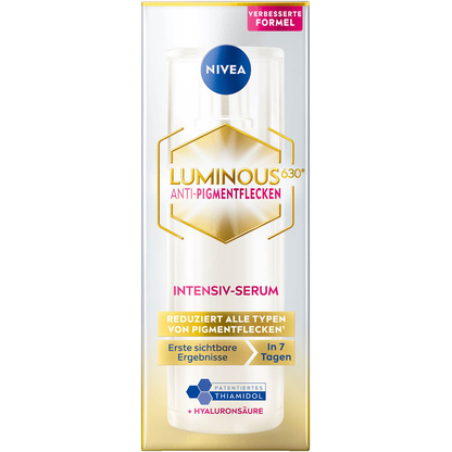 Artikelbild 3 für NIVEA LUMINOUS630® ANTI-PIGMENTFLECKEN INTENSIV Gesichtsserum 30,0 ml, Artikelnummer 579597