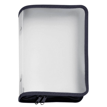 Artikelbild für FolderSys Reißverschlussbeutel DIN A5 transparent/schwarz 0,5 mm, 1 St., Artikelnummer 357087