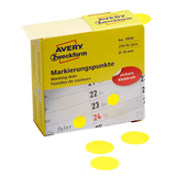Artikelbild 1 für AVERY Zweckform Klebepunkte 3856 gelb Ø 19,0 mm, 250 St., Artikelnummer 416300