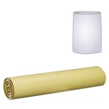 Artikelbild 1 für Müllbeutel 120,0 l gelb 33,0 µm, 4x 25 St., Artikelnummer 873745