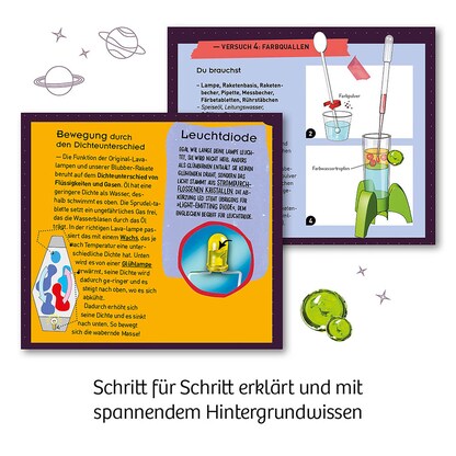 Artikelbild 4 für KOSMOS Experimentierkasten Space Bubbles mehrfarbig, Artikelnummer 474587