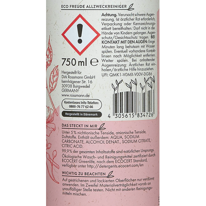 Artikelbild 3 für eco Freude Allzweckreiniger 0,75 l, Artikelnummer 538821