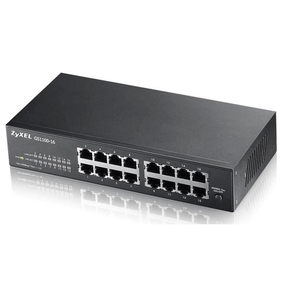 Artikelbild für ZYXEL GS1100-16 Switch 16-fach, Artikelnummer 387039