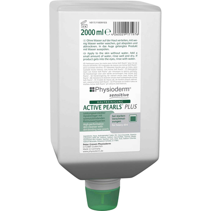Artikelbild für Physioderm® ACTIVE PEARLS® PLUS Handreiniger 2,0 l, Artikelnummer 411688
