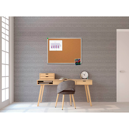 Artikelbild 4 für FRANKEN Pinnwand U-Act!Line® 160,0 x 120,0 cm Kork braun, Artikelnummer 532313