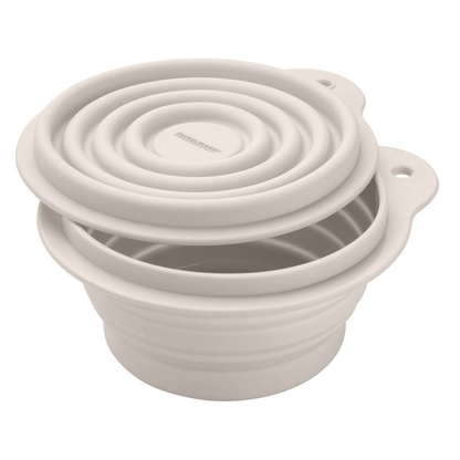 Artikelbild für FACKELMANN Vorratsdose faltbar 6,5 cm hoch weiß, 1 St., Artikelnummer 584142