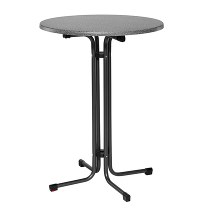 Artikelbild für MFG Freizeitmöbel Stehtisch rund Spanplatte anthrazit, granit 80,0 x 80,0 x 110,0 cm, 1 St., Artikelnummer 128970