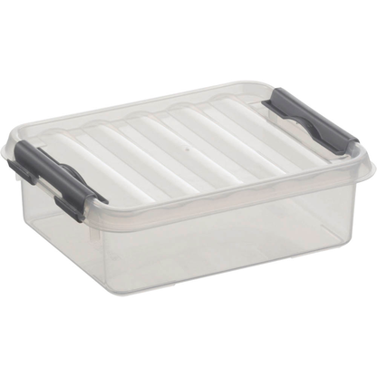 Artikelbild für sunware Q-line Aufbewahrungsbox 1,0 l transparent 20,0 x 15,0 x 6,0 cm, 1 St., Artikelnummer 145750