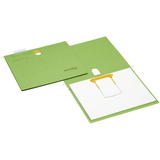 Artikelbild 1 für ATLANTA Hängehefter Serie E Karton grün DIN A4 1x kaufmännische Heftung, 5 St., Artikelnummer 935306