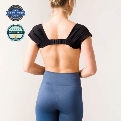 Artikelbild 3 für Swedish Posture® Feminine Schulterstütze S Haltungstrainer schwarz, Artikelnummer 235998