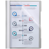 Artikelbild 1 für Schnellhefter Quality Kunststoff grau DIN A4, 1 St., Artikelnummer 252979