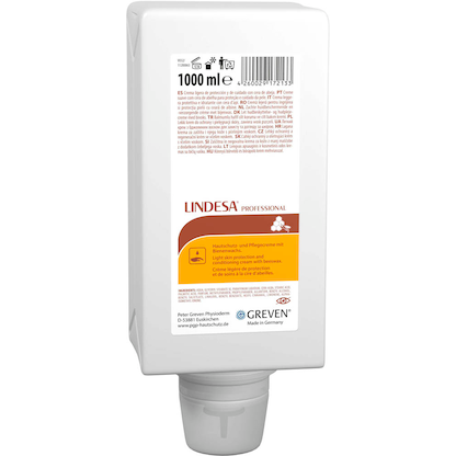 Artikelbild für LINDESA® PROFESSIONAL Hautschutzcreme 1,0 l, Artikelnummer 411698