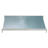 Artikelbild 1 für SCHULTE Fachboden für Schrägbodenregal L MULTIplus150 grau 130,0 x 60,0 cm, 1 St., Artikelnummer 626228