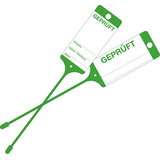 Artikelbild 1 für EICHNER Hängeetiketten Geprüft grün 21,5 x 5,8 cm gelocht, 200 St., Artikelnummer 701849