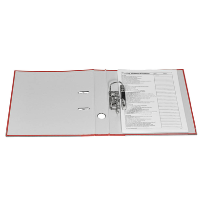 Artikelbild 6 für büroplus Ordner rot Karton 5,0 cm DIN A4, 1 St., Artikelnummer 154526