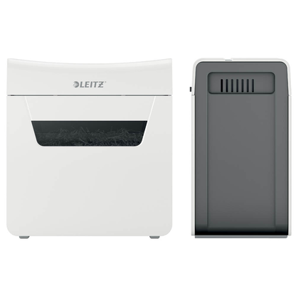 Artikelbild 10 für LEITZ IQ 3M Protect Premium Aktenvernichter mit Partikelschnitt P-5, 2 x 15 mm, bis 3 Blatt, weiß, Artikelnummer 436432