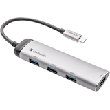 Artikelbild 1 für verbatim USB-Hub 4-fach grau, Artikelnummer 563223