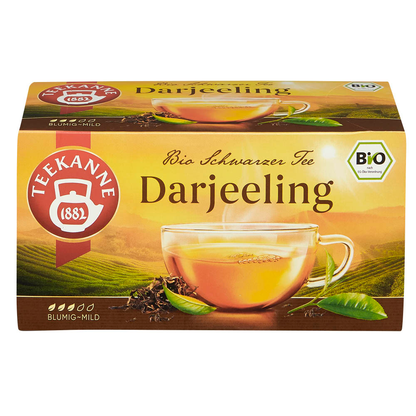 Artikelbild 7 für TEEKANNE Bio Schwarzer Tee Darjeeling Bio-Tee 20 Portionen, Artikelnummer 778512