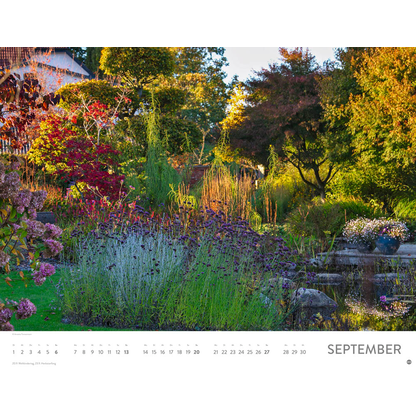 Artikelbild 10 für Heye Monats-Wandkalender Gartenparadies 2026, 1 St., Artikelnummer 551141
