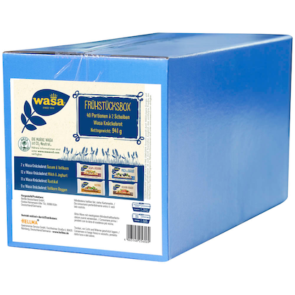 Artikelbild 6 für wasa® Frühstücksbox Knäckebrot 40x 2 St., 40 St., Artikelnummer 619769