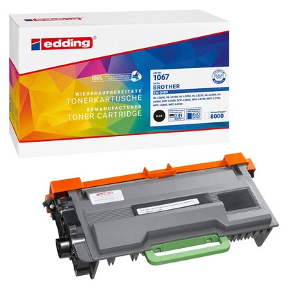 Artikelbild für edding EDD-1067 schwarz Toner kompatibel zu brother TN-3480, Artikelnummer 295091