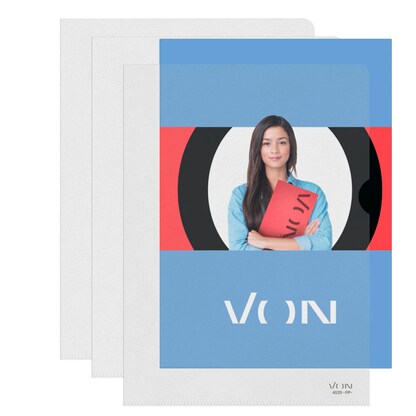 Artikelbild für VON LEITZ Sichthüllen 4029 DIN A4 transparent genarbt 0,115 mm, 100 St., Artikelnummer 635407