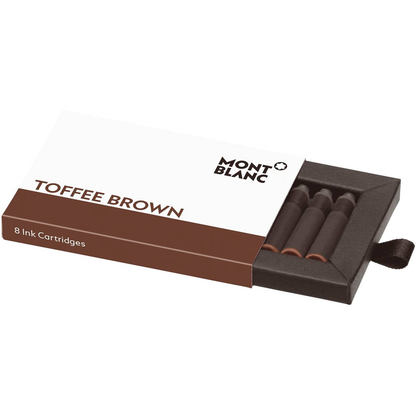 Artikelbild für MONTBLANC Tintenpatronen für Füller Toffee Brown karamellbraun, 8 St., Artikelnummer 678278