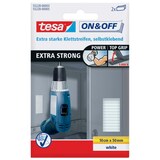 Artikelbild 1 für tesa Klettband ON & OFF® EXTRA STRONG weiß, 2 St., Artikelnummer 724199