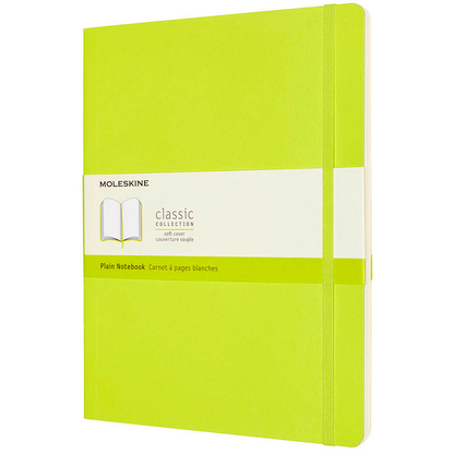 Artikelbild 7 für MOLESKINE Notizbuch Classic Collection flexibler Einband ca. DIN A4 blanko, hellgrün Softcover 192 Seiten, 1 St., Artikelnummer 924688