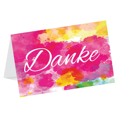 Artikelbild für LUMA Dankeskarte Farben LU1855 DIN B6, 1 St., Artikelnummer 404073