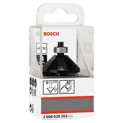 Artikelbild 2 für BOSCH Standard for Wood Fasenfräser 1-teilig, Artikelnummer 453057