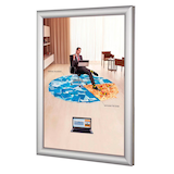 Artikelbild 1 für update displays Klapprahmen Easy-Fix silber 87,1 x 121,9 cm, 1 St., Artikelnummer 217199