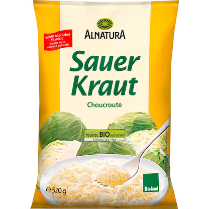 Artikelbild für ALNATURA Bio Sauerkraut 520,0 g, 1 St., Artikelnummer 293748